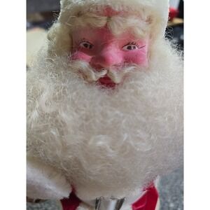 Vintage Harold Gale Santa Claus Plush Standing Store Display